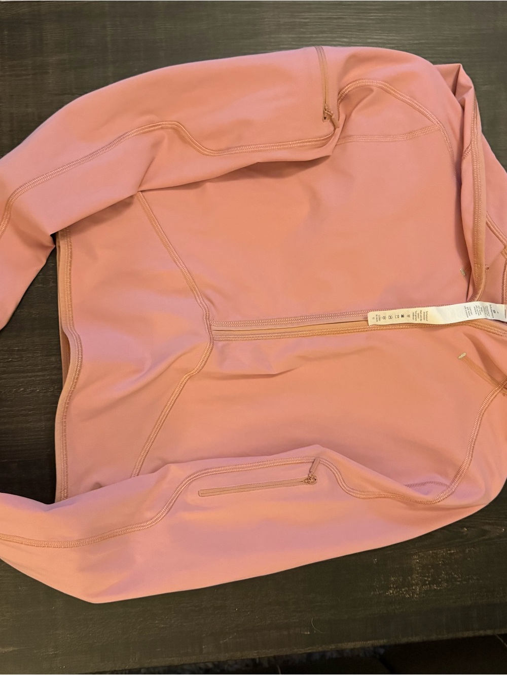 Lululemon Light Pink quarter Zip-Up Jacket